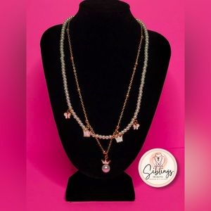 Handmade duo Necklaces and bracelet